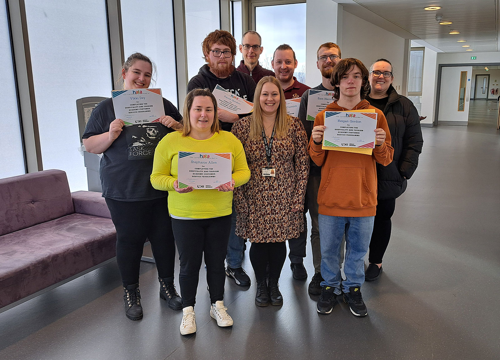 Image illustrating the news post `Job Seekers Complete Moray SWAP’s Retail Customer Service Programme`