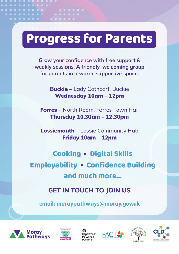 Progress for parents, Moray Pathways