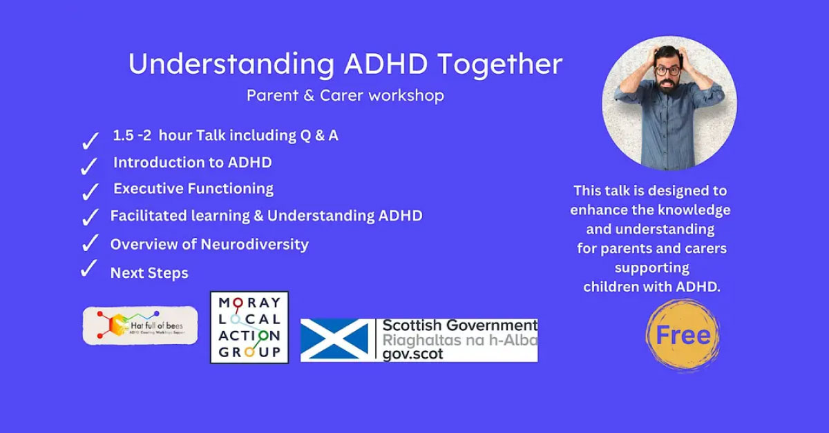 Image illustrating the news post `Understanding ADHD Together (Parent & Carer)`